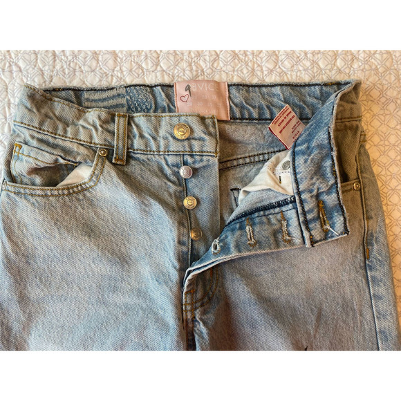 Revice Denim Super 80's/1984 Women's Relaxed Straight Leg Jeans Rose&Dragon 24 - Picture 6 of 12